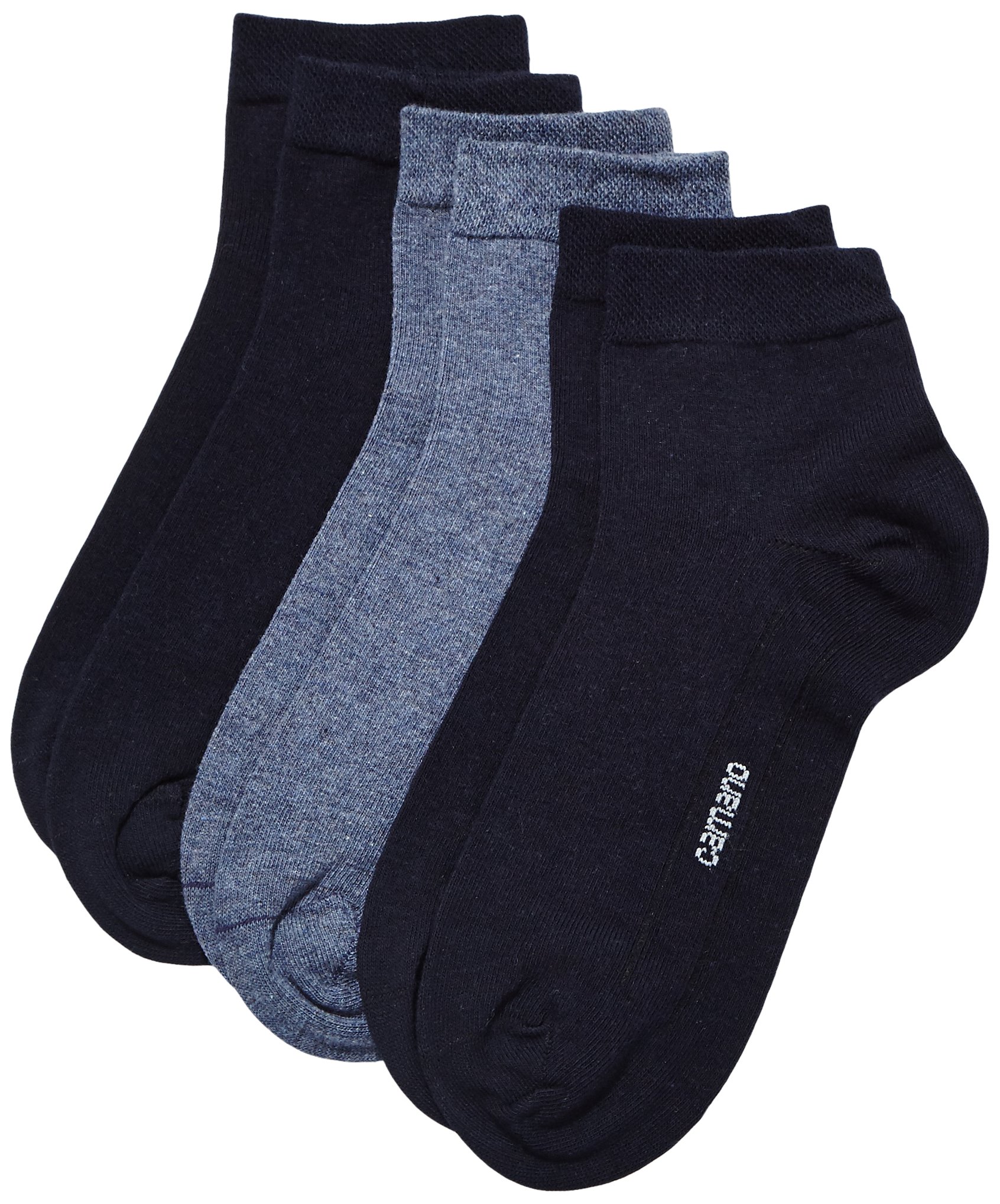 Camano Men's Socks (Pack of 3), Blue (Navy 4), 43-46