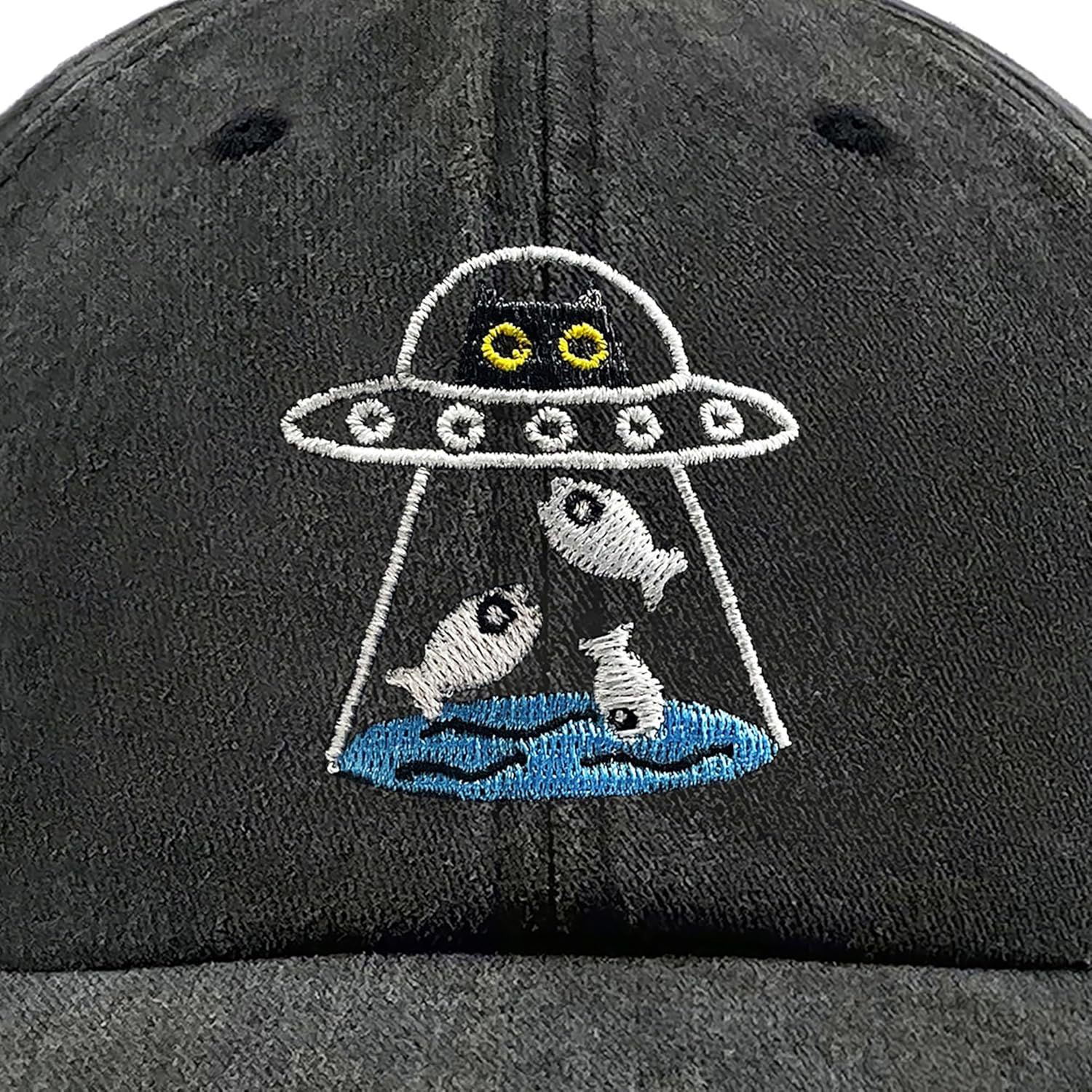 Embroidered Baseball Cap Vintage Washed Cotton Hat for Men Women - Image 4