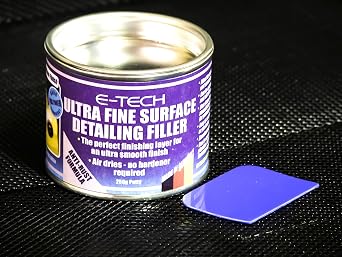 MP Repair & Restore Products Body Filler, Clear Paste, Ideal for Minor Dents, Scuffs & Scratches, Fills Up to 3mm, Ultra Smooth Finish, No Hardener Required