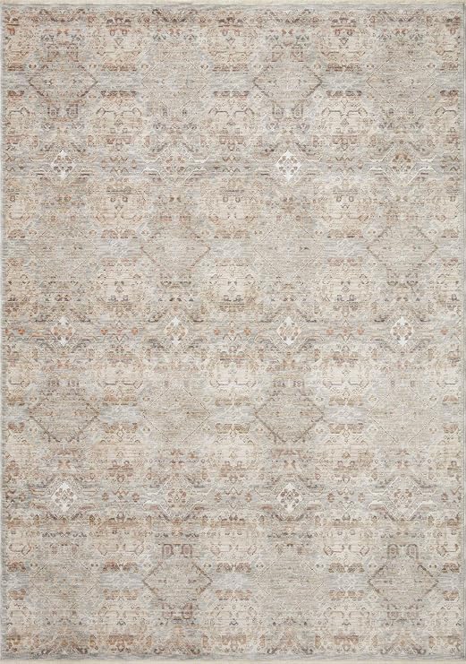 Loloi Amber Lewis Zuma Silver/Multi 2'-7 x 7'-9 Runner Rug