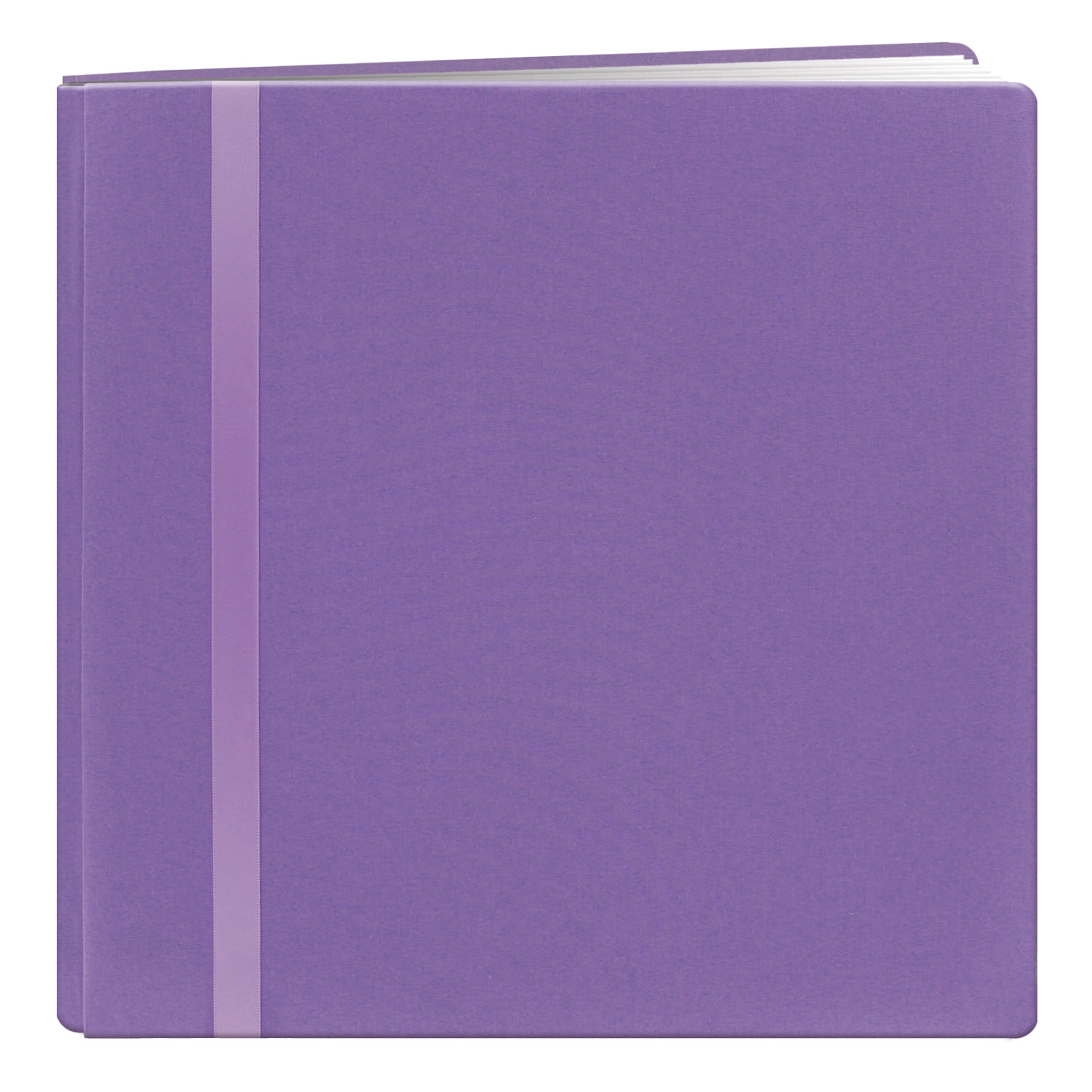 Album souvenir violet Pioneer en tissu pour vos ateliers de scrapbooking créatifs