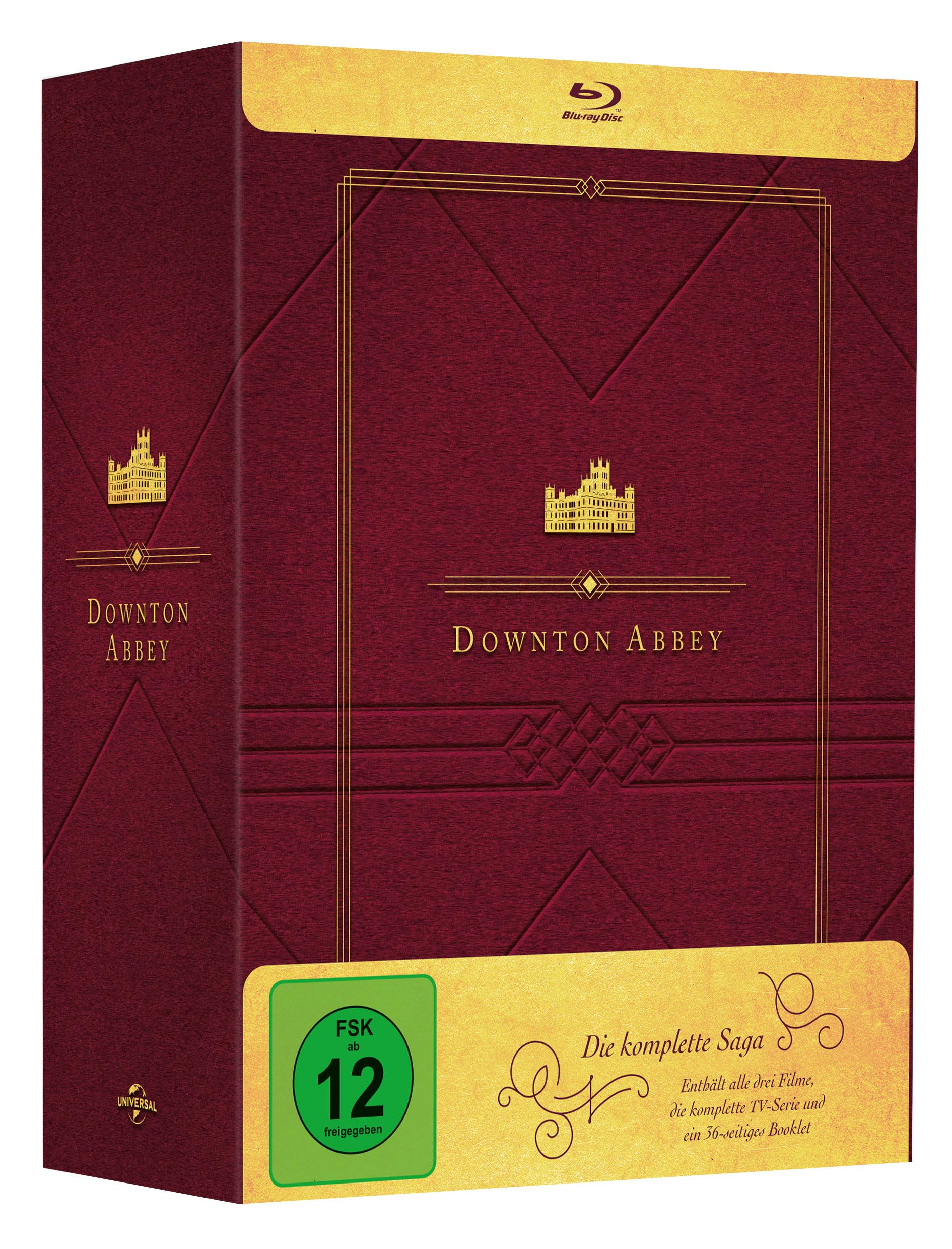 Downton Abbey - Die komplette Saga (+ 3 Bonus-Blu-rays)