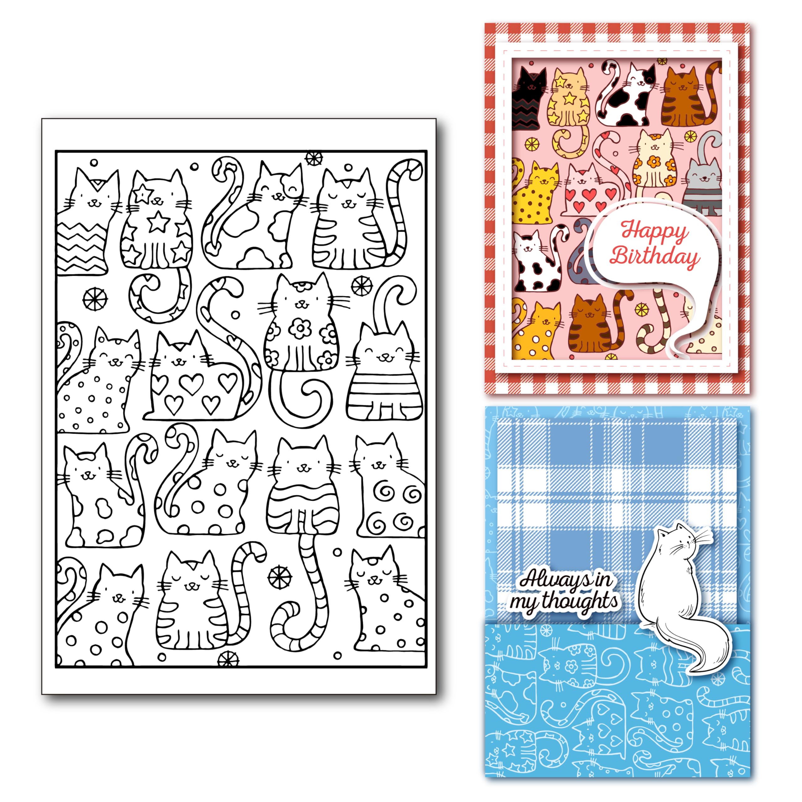 Arrietty Cat Background Arriettycraft Cats Background Clear Stamps For Cards Making Decoration Clear Stamps And Diy Scrapbooking Crafting