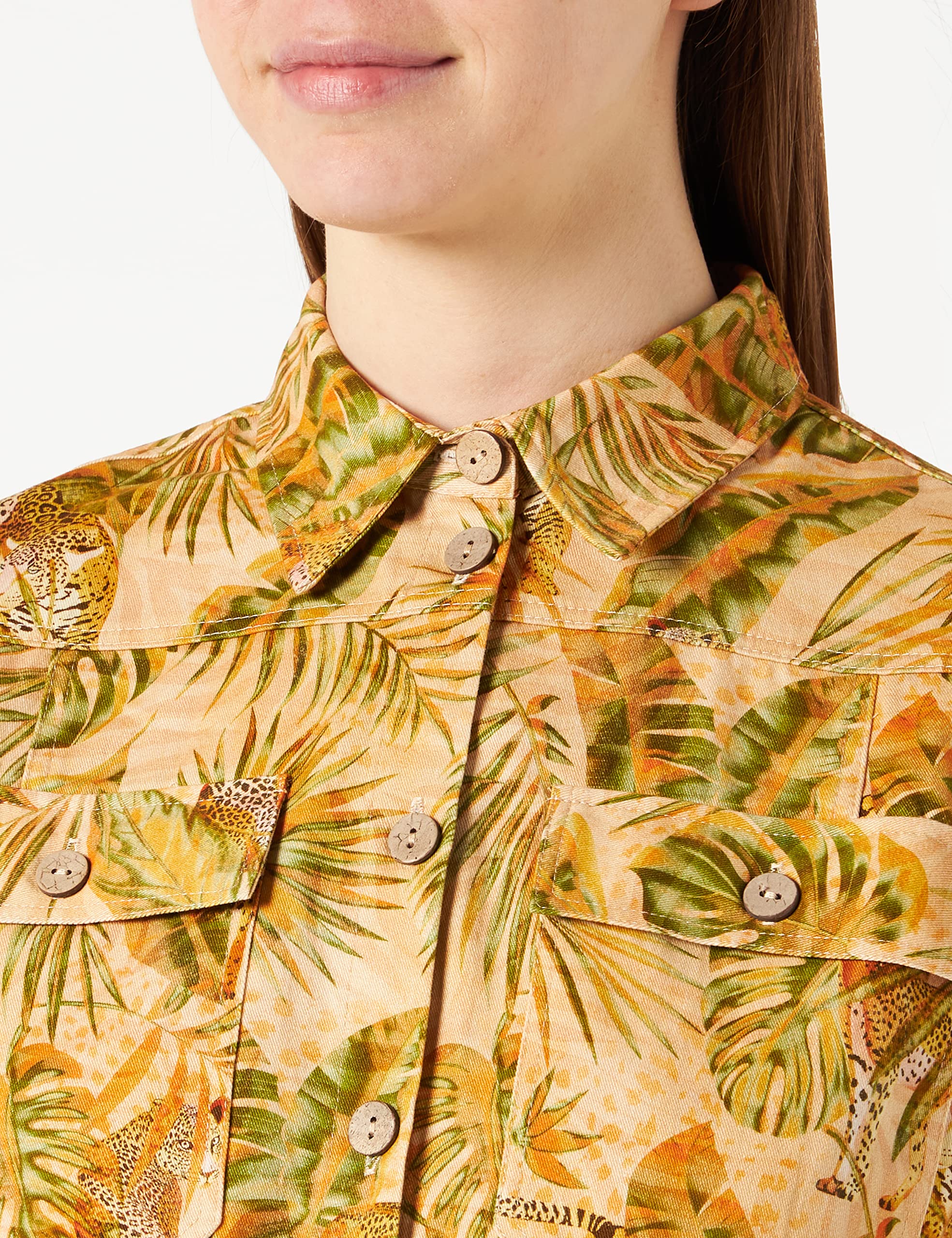 Desigual Vest_Safari Vestido Casual. Mujer