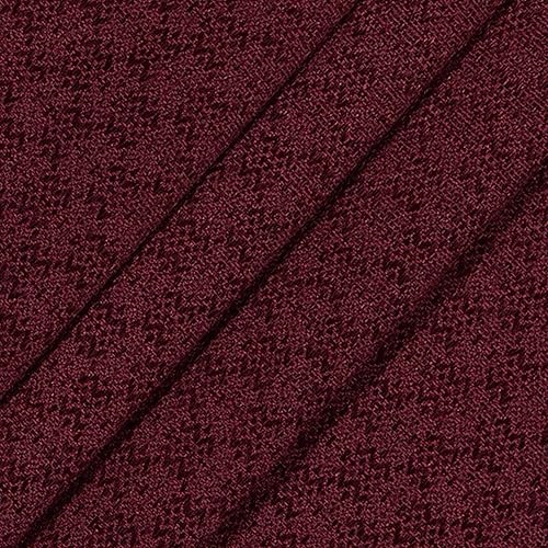 Miniatura 4 de Volante opaco para ventana de Eclipse, mezcla de poliéster, Burgundy, 21 - pulgadas