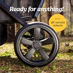 Graco Ready2Roll Chariot Poussette - Chariot tout-terrain pour 2 enfants, Chariot pliable compact, Accepte les sièges d'auto pour nourrissons