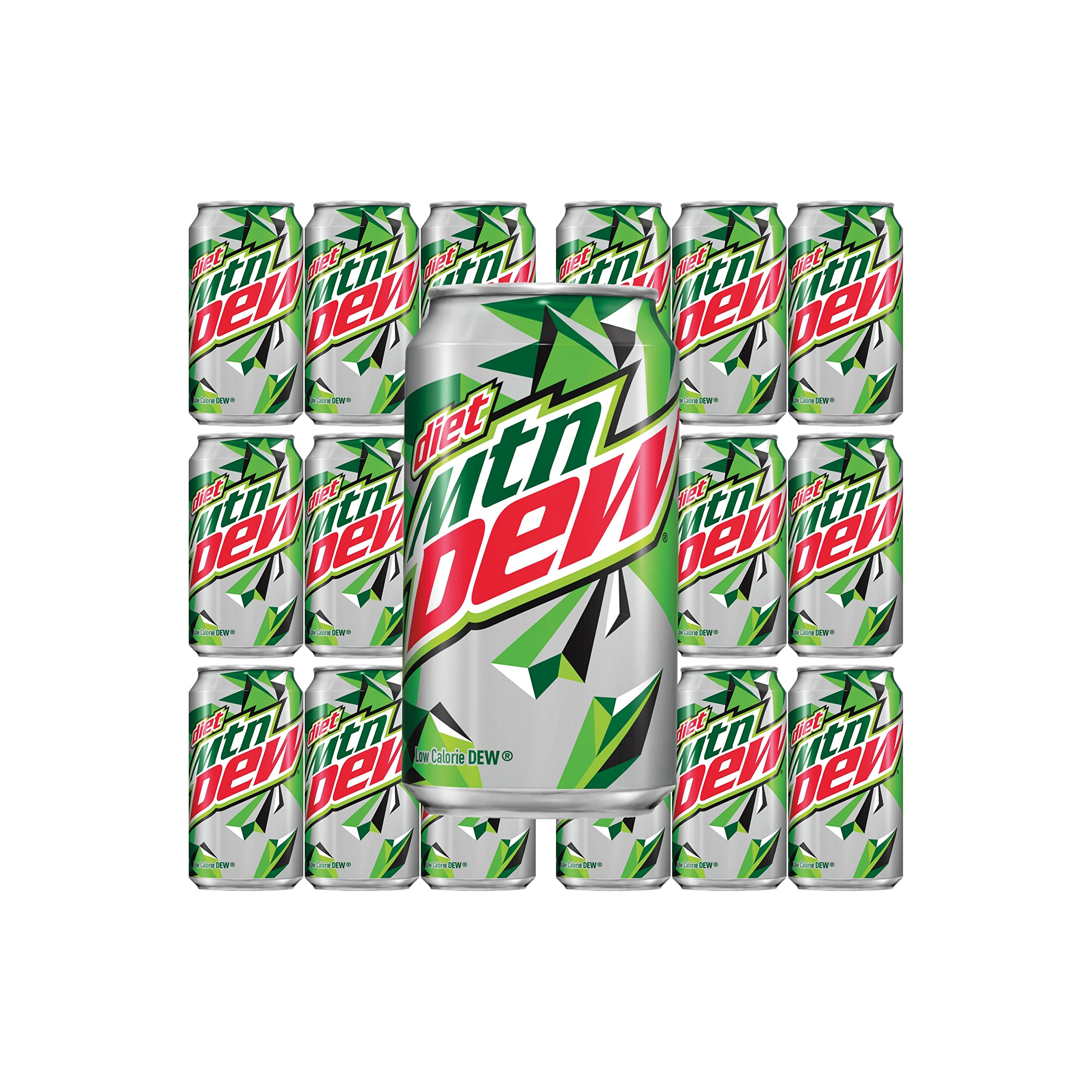 18 Cans Diet Mountain Dew (Diet Dew)