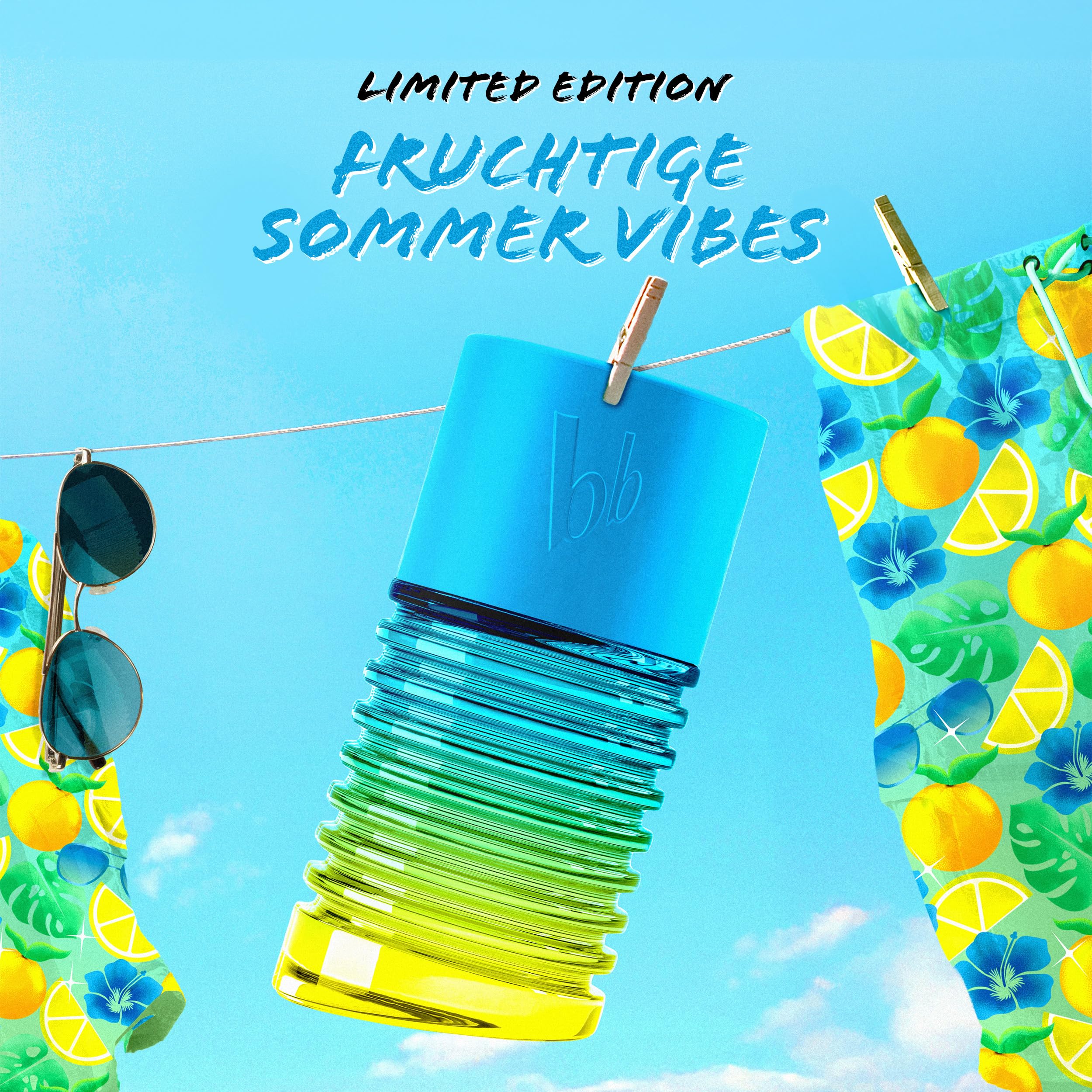 bruno banani Limited Edition Eau de Toilette für Ihn, lebendiger und maskuliner Fougère-Duft mit fruchtigen Noten, 50 ml - 5