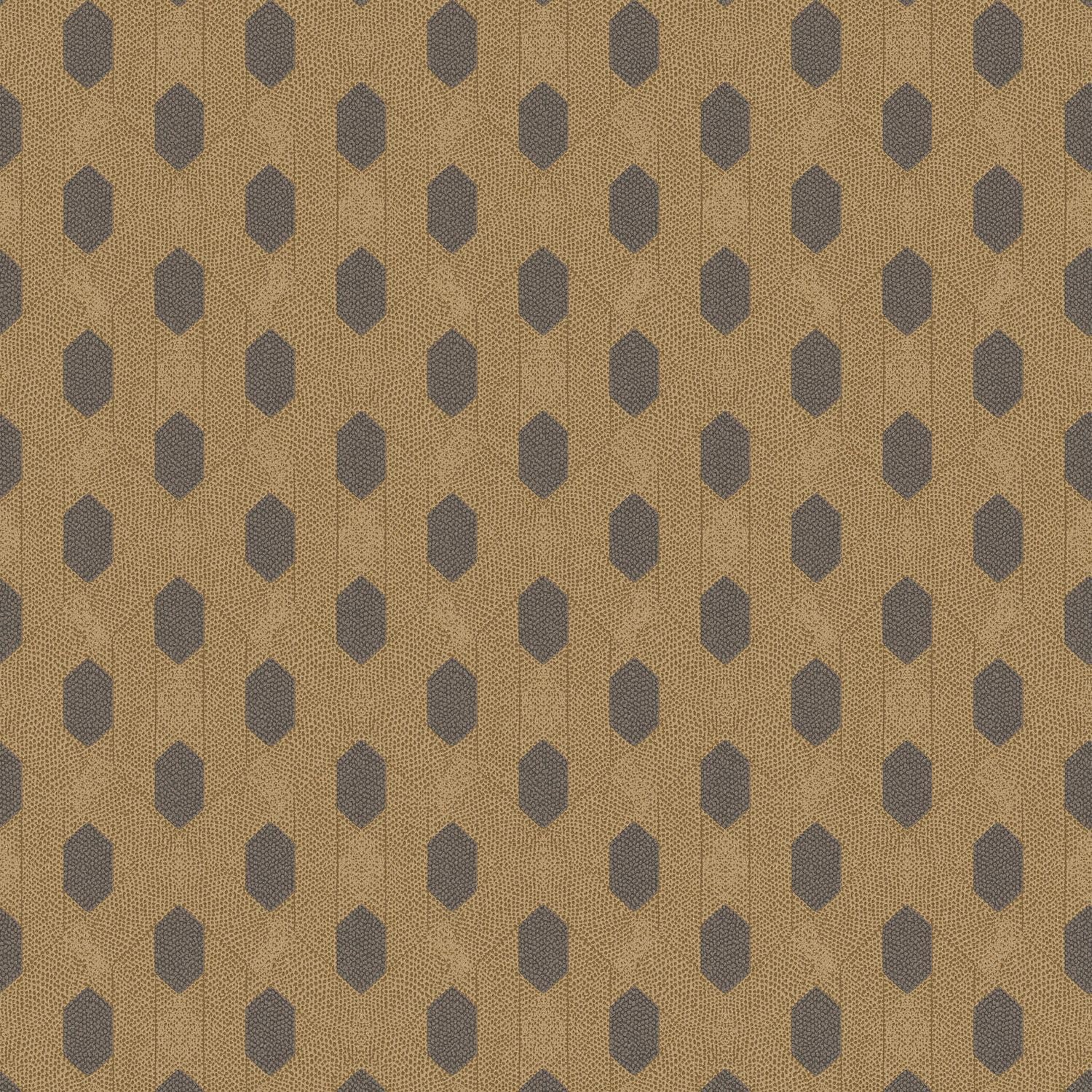 Papier peint intissé or et noir Profhome 369736-GU réinventez votre salon