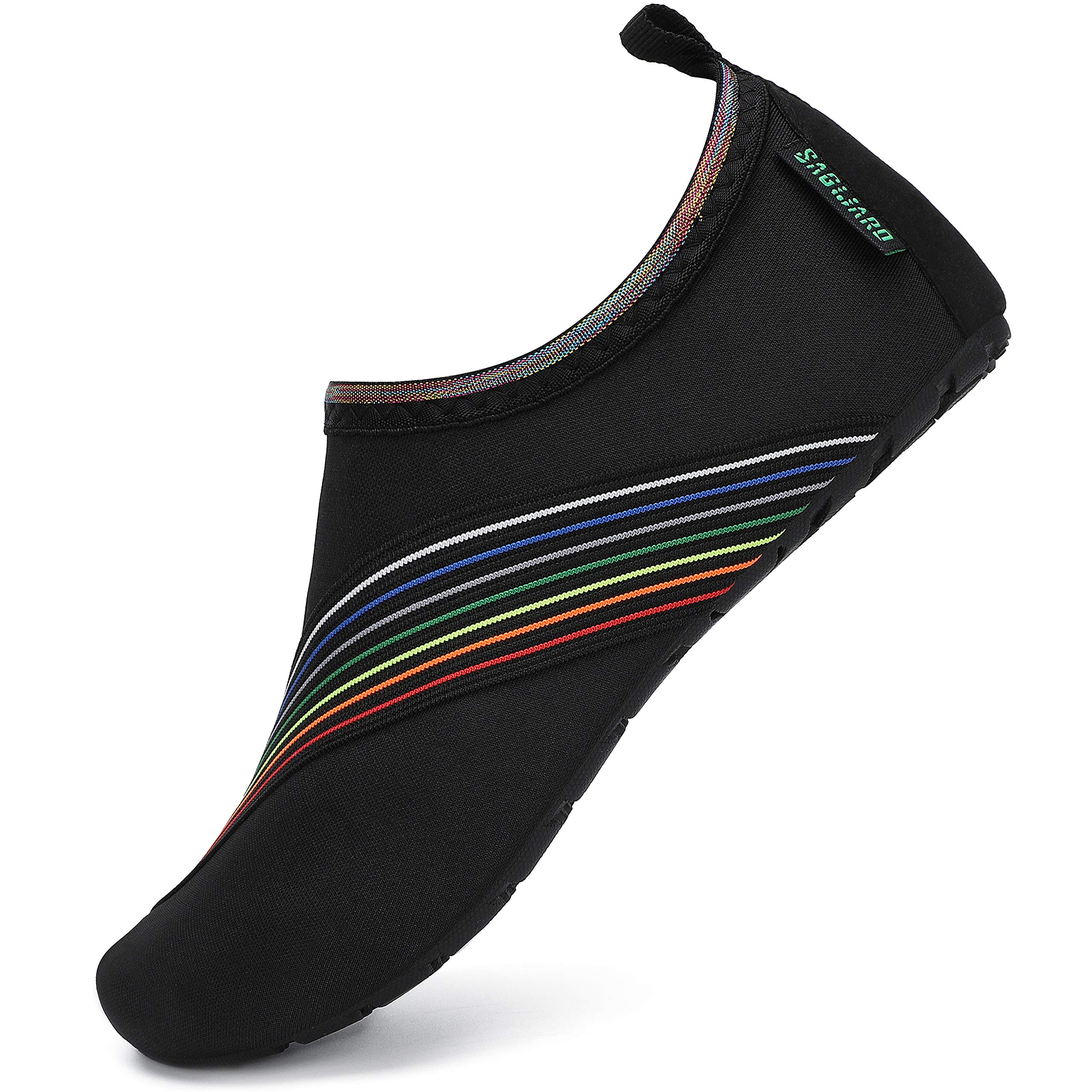 SAGUARO Scarpe da Scoglio Donna Uomo da Immersione Scarpette da Surf Water Shoes Barefoot per Bagno Spiaggia Mare Snorkel Yoga