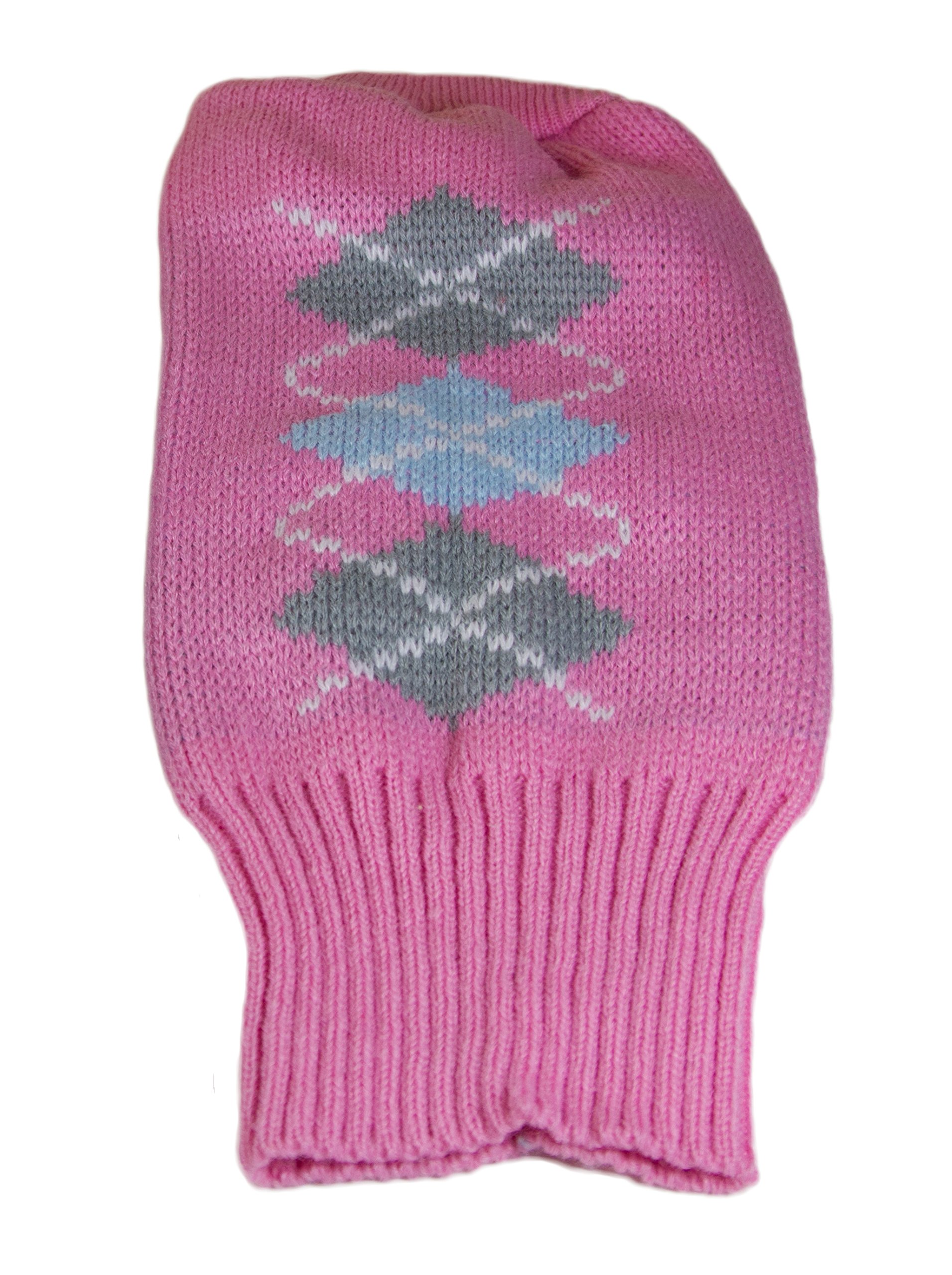 Petcessory Argyle Turtleneck Sweater, Medium, Pine