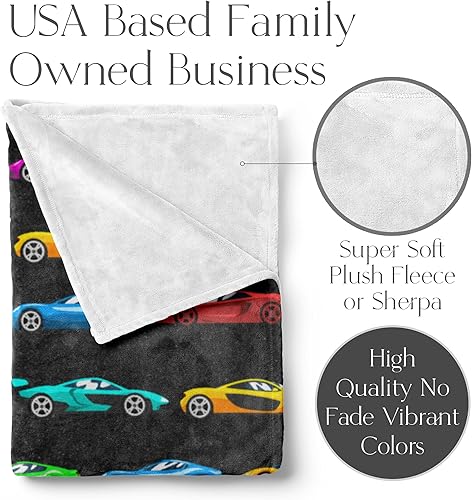 Miniatura 2 de Manta personalizada para niños con nombre personalizado, ropa de cama ultrasuave y cálida, decoración de habitación o funda de cama, divertido tema