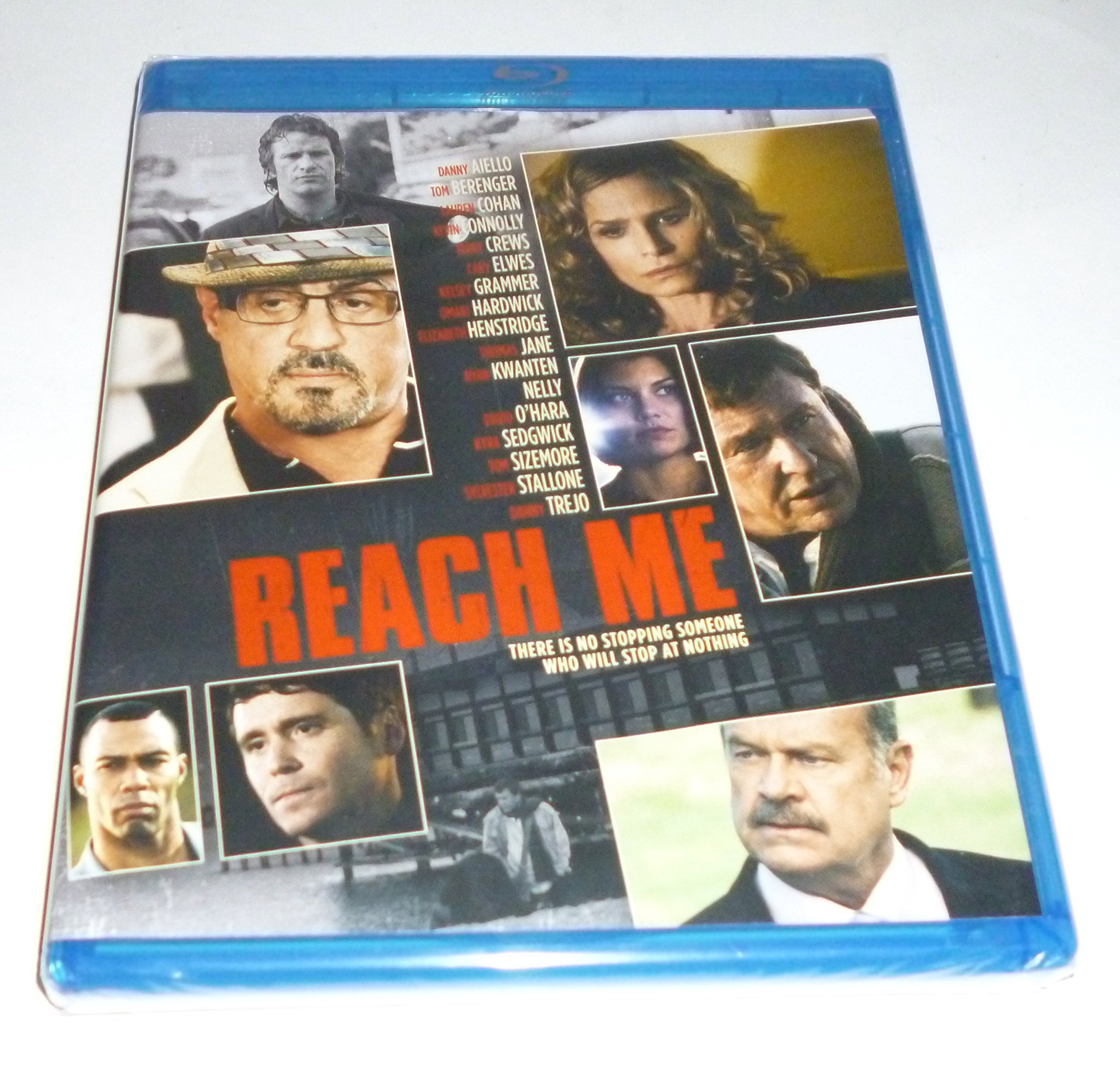 Amazon.com: Reach Me [Blu-ray] : Sylvester Stallone, Kelsey Grammer, Kyra  Sedgwick, Kevin Connolly, Lauren Cohen, Cary Elwes, Tom Berenger, John ...