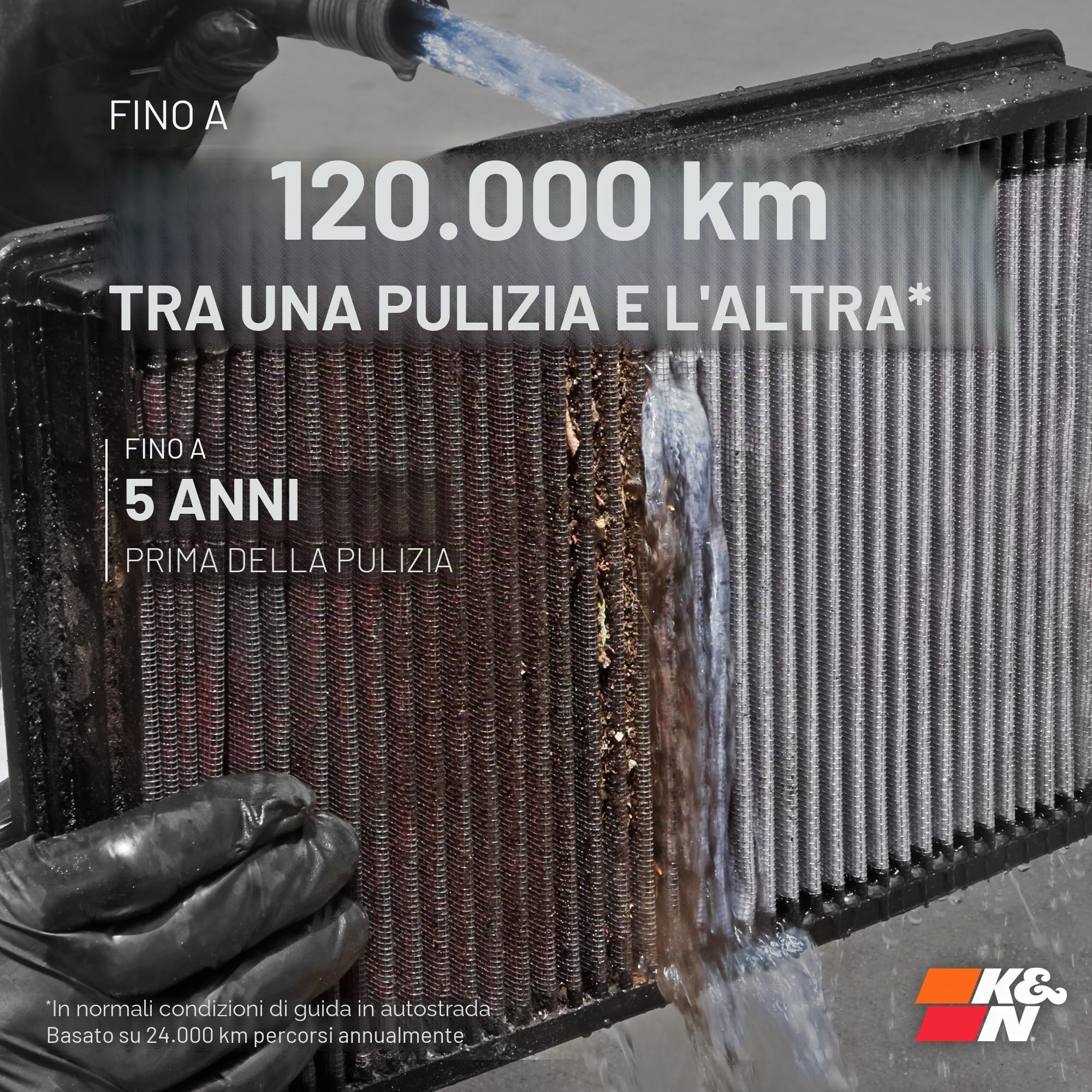 K&N - Filtro dell'aria per A220/A250 A35 A (W177) 2.0 2018-(33-3133)
