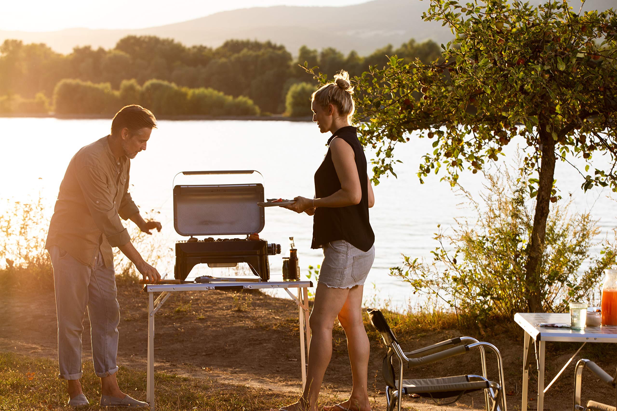 Campingaz Attitude 2go CV Gas Tischgrill Grau