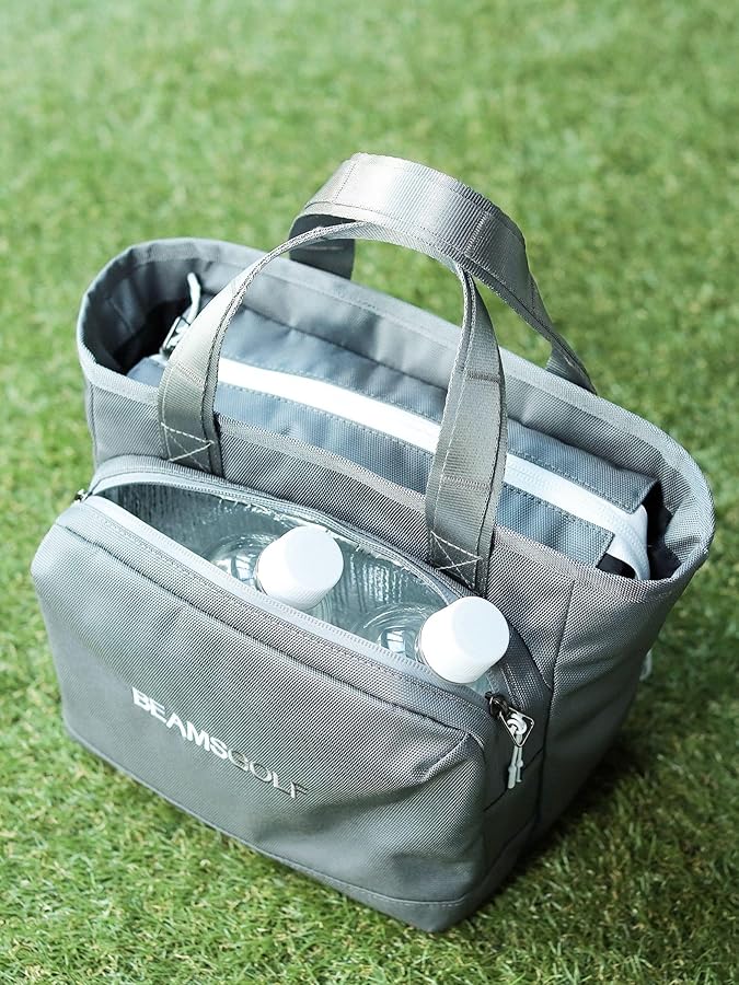 BEAMS - ビームスゴルフ　カードバック BEAMS GOLF NSG-COTTON CANVAS カートバッグ(ラウンドバッグ