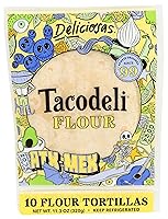 Vista 1 de TACODELI Flour Tortillas, 11.3 OZ