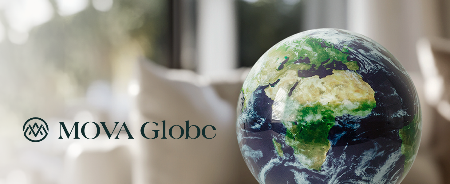 MOVA Globe - Constellations Classic (4.5") | Solar-Powered Star Map for Astronomy Lovers, No Batteries or Cords, Unique Desk Gift