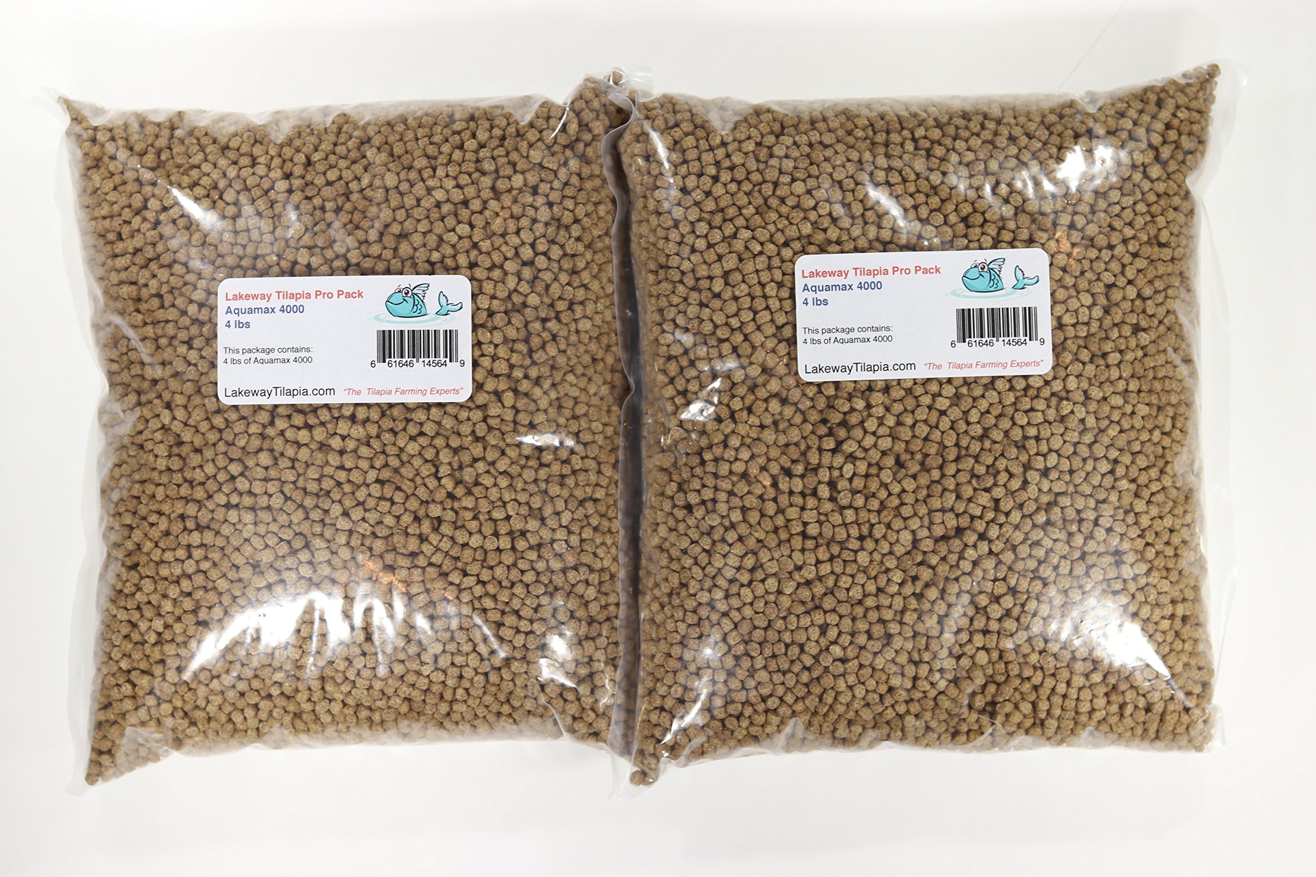 K-Musculo Lakeway Tilapia Pro Pack 4000 Tilapia Food - 8 Pounds