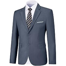 Men Blazer Sports Coat 2 Button Slim Fit Formal Suit Jacket Blazer for Men Business Wedding Prom Party