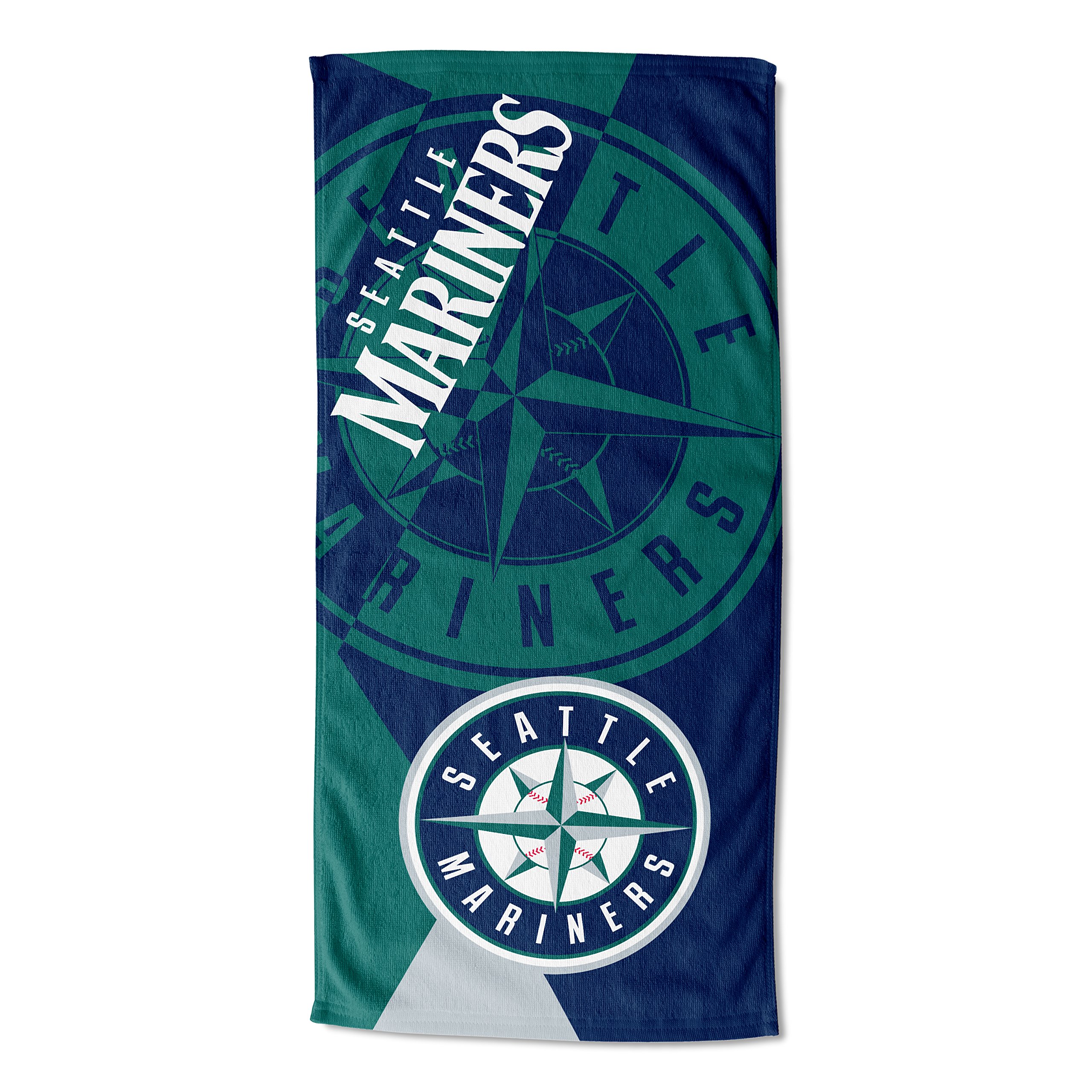 Northwest MLB Seattle Mariners Unisex-Adult Beach Towel, 34" x 72", Puzzle