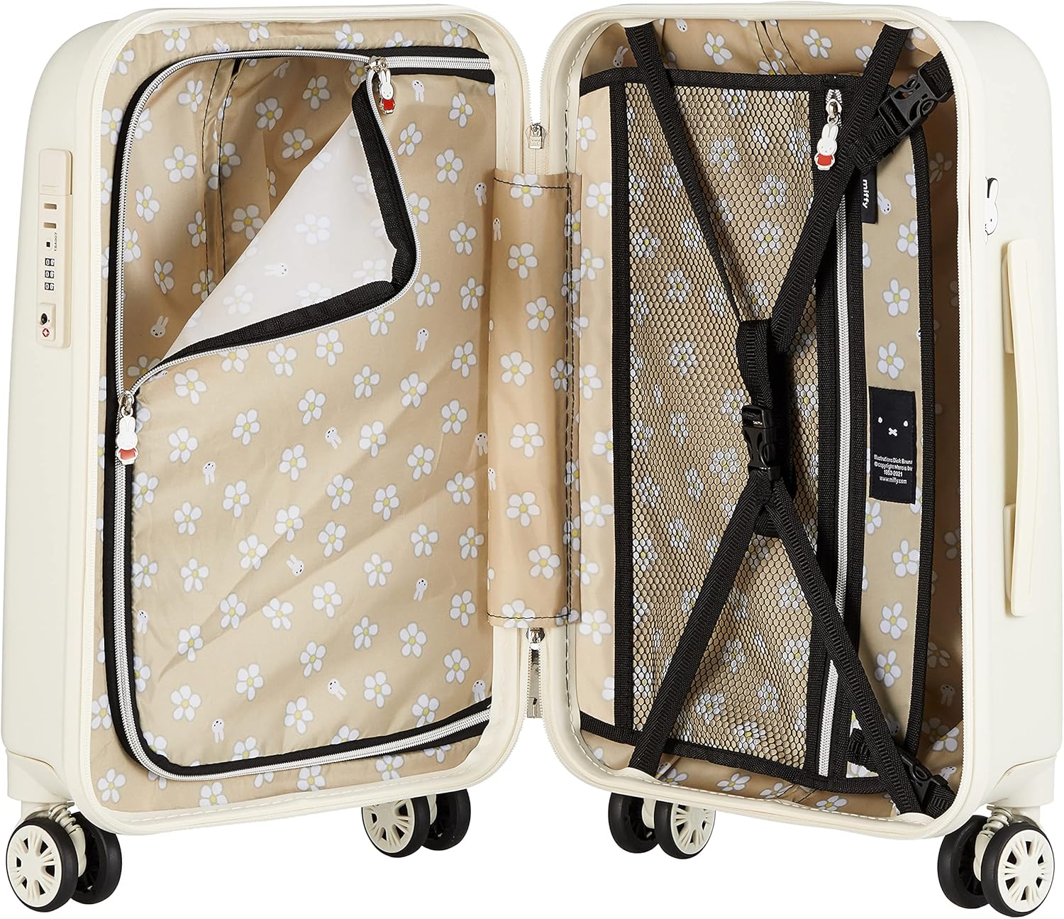 シフレ] スーツケース ミッフィー フェイスデザイン 30L キャリー