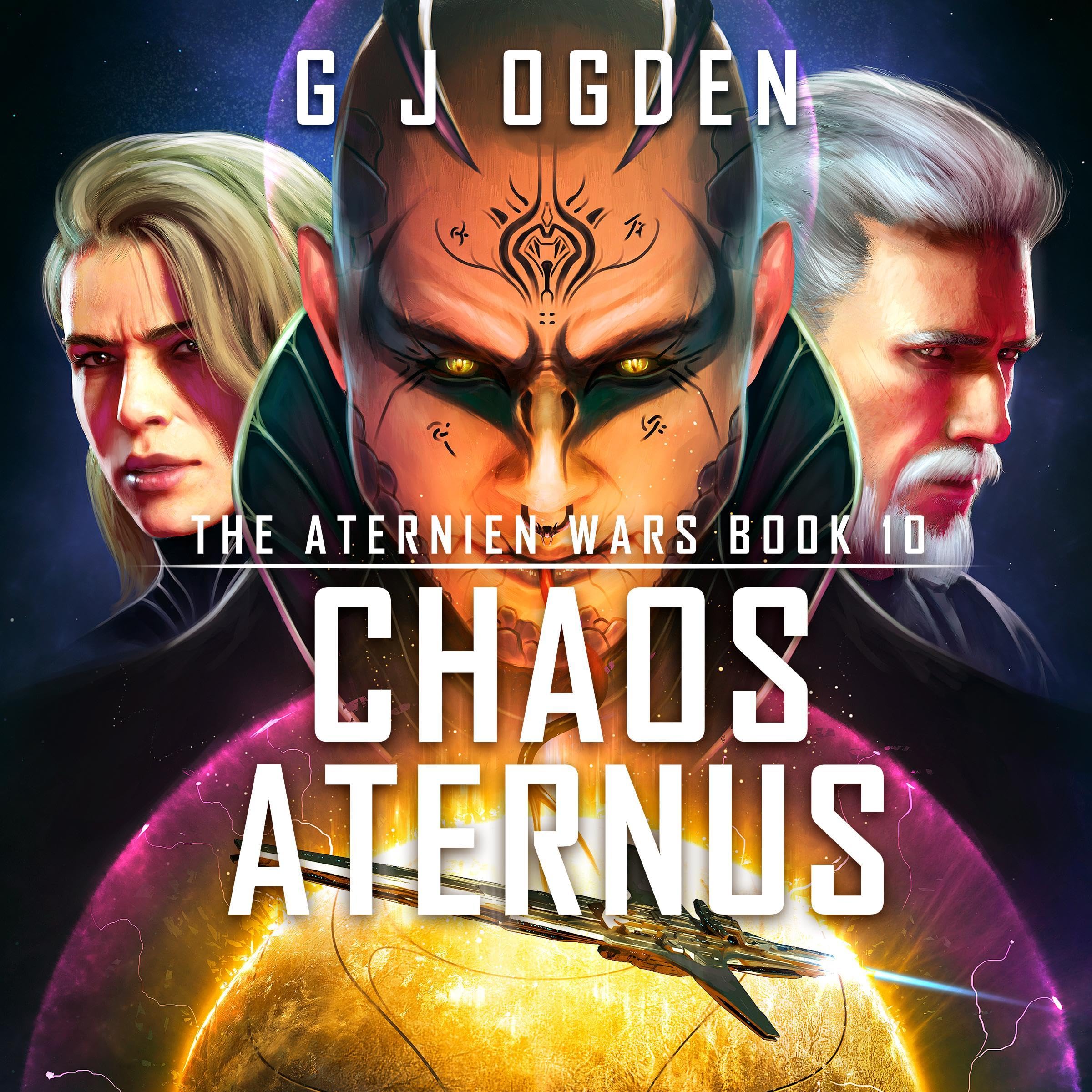 Cover art for Chaos Aternus: The Aternien Wars, Book 10