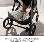 Evenflo Shyft Intuiti Travel System with Revolve180 LiteMax NXT Rotational Infant Car Seat - Black Shale