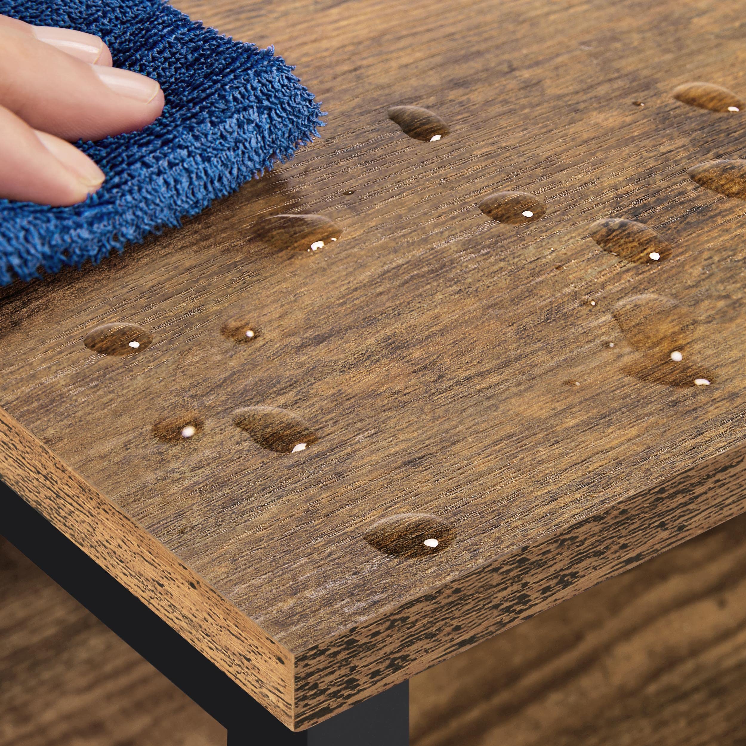 Yaheetech Meuble de Rangement Salle de Bains, 55,5× 30× 86,5 cm Brun | Armoire sur Pieds, Buffet Multifonctionnel Industrielle, avec 3 Tiroirs et 2 Etagères Réglables, pour Salon, Cuisine, Chambre