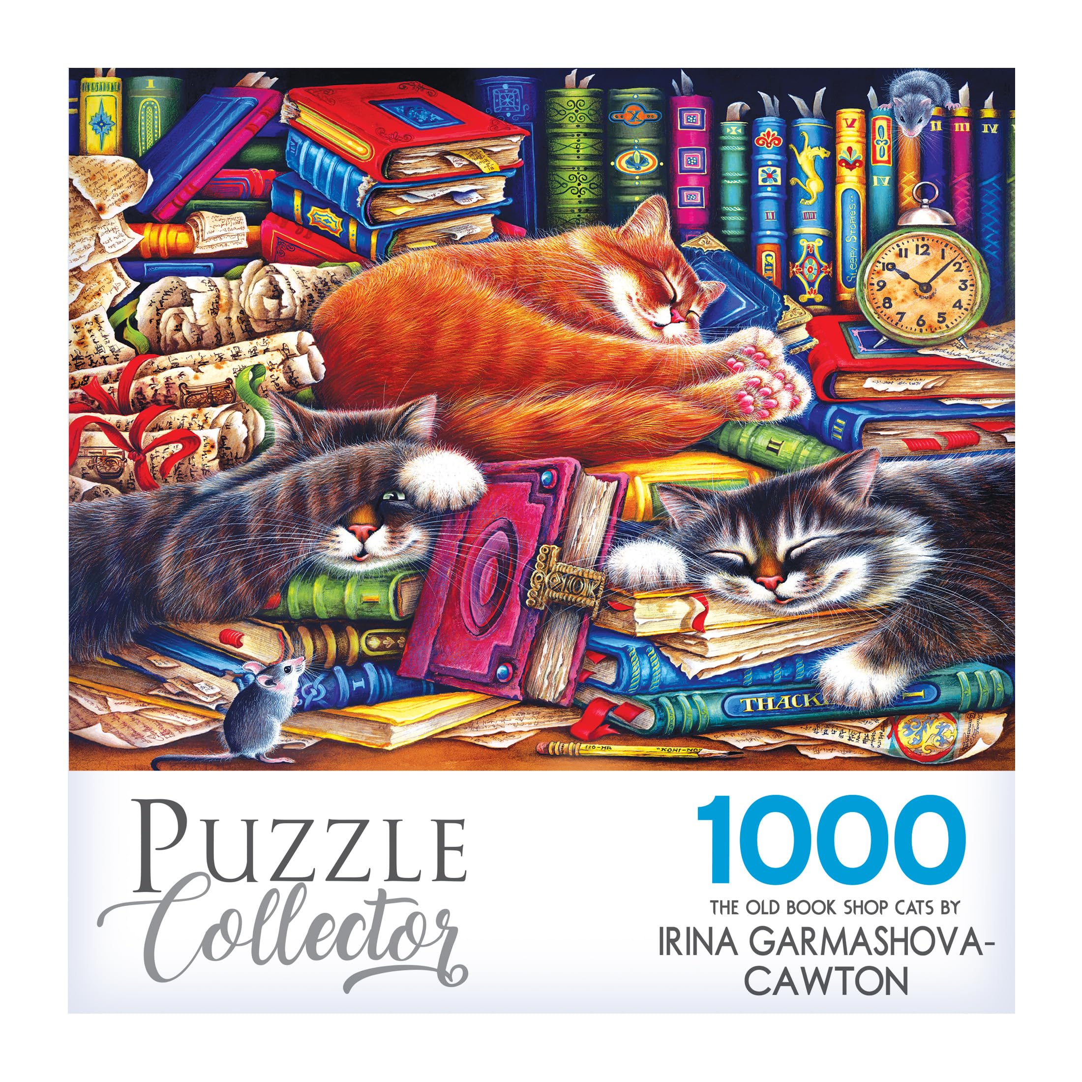【新品】BOOKART┃ CRY CITY ─ gold ─ Amazon.com: RoseArt - Puzzle Collector - The Old Book Shops