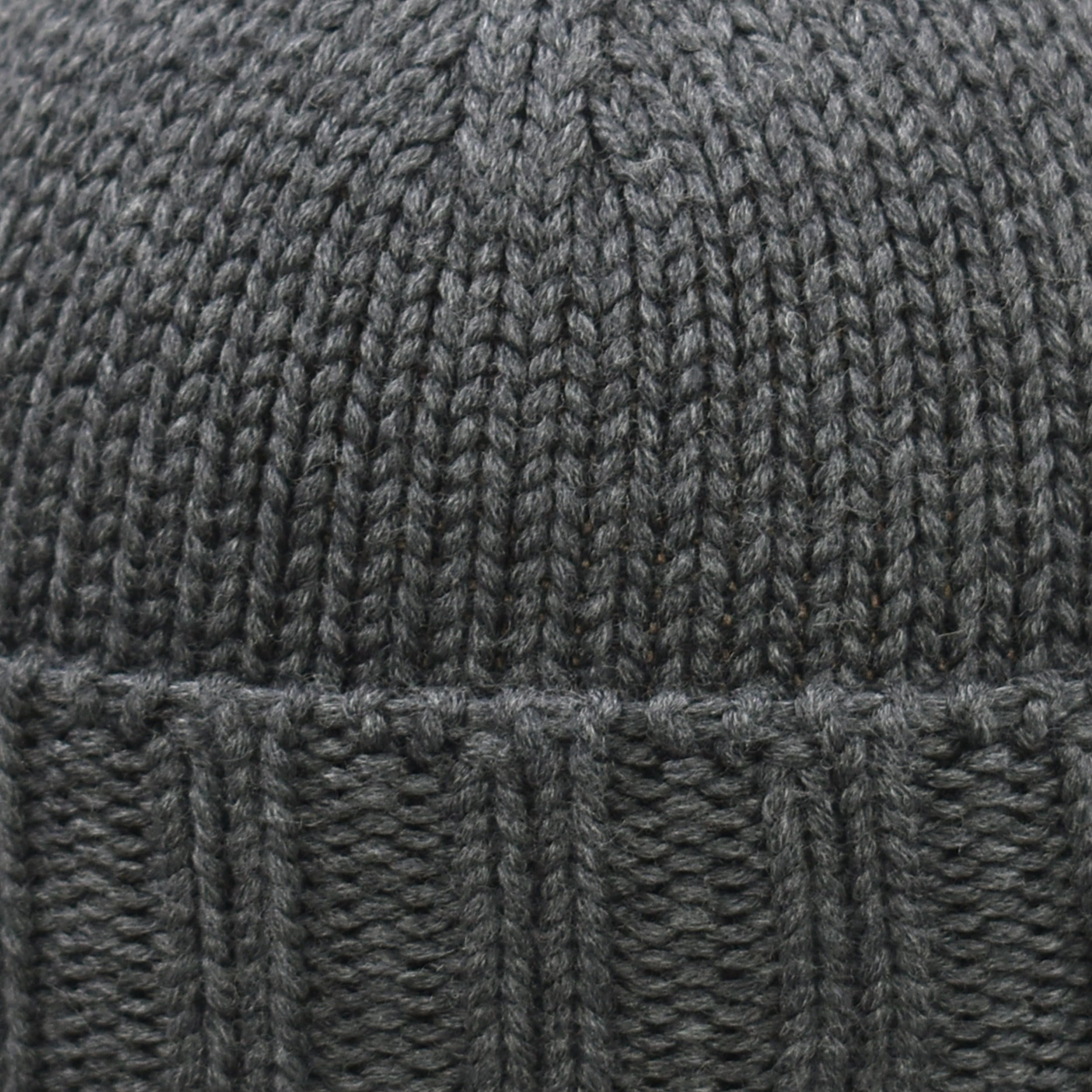 MELEGARI Gorro gorro borde alto | Beanie Varese | pura lana merino | Made in Italy
