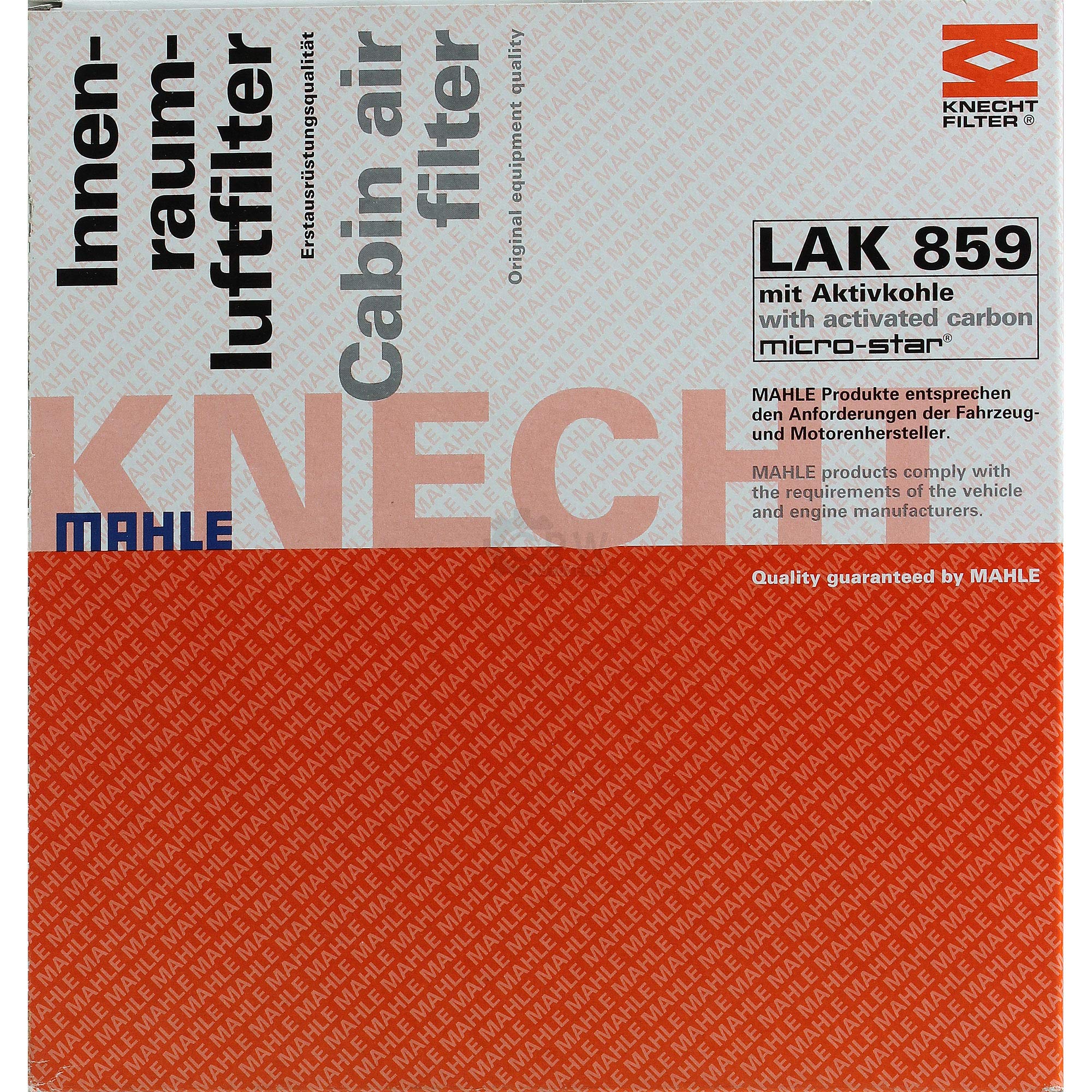 Paquete de inspección Kit de mantenimiento con filtro de aceite OX 339/2D, filtro de aire LX 2065/1, filtro de habitáculo (carbón activado) LAK 859, tornillo de cierre