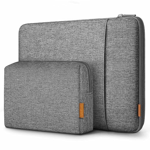 Inateck 360 ° protección 13 Pulgadas Funda para portátil Compatible on 13 MacBook Air M3/M2/M1 2025-2018,13 MacBook Pro M2/M1 2022-2016,Surface Pro 11/10/9/X/8/7/6/5/4/3,XPS13,12.9 iPad Pro