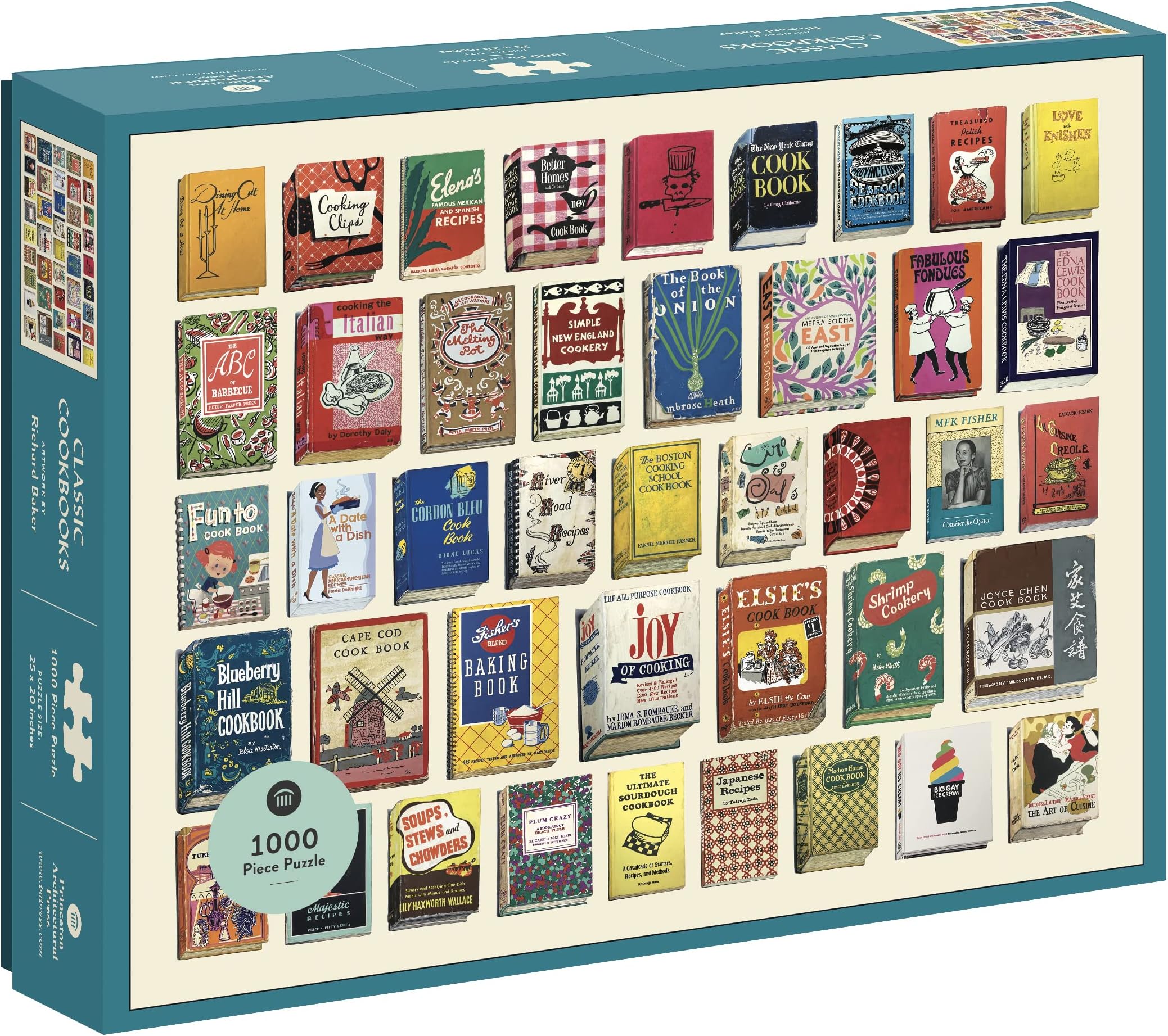 Princeton Architecture 9781648961700 Puzzle, Classic Cookbooks
