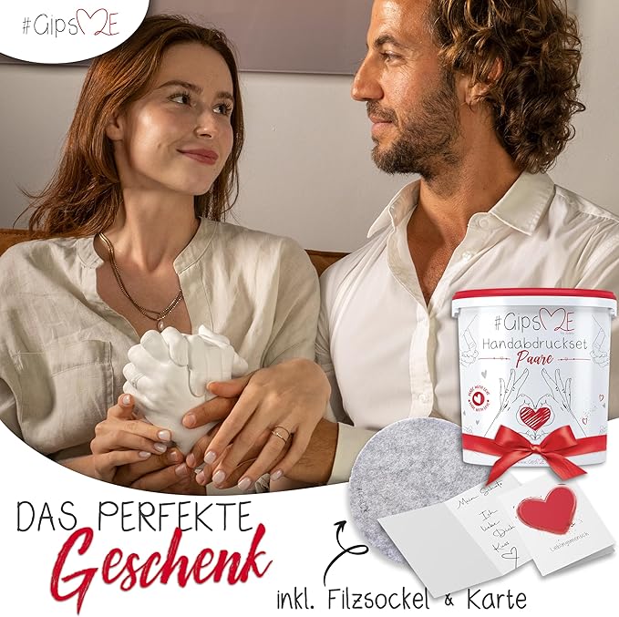 3D Handprint Set for Couples