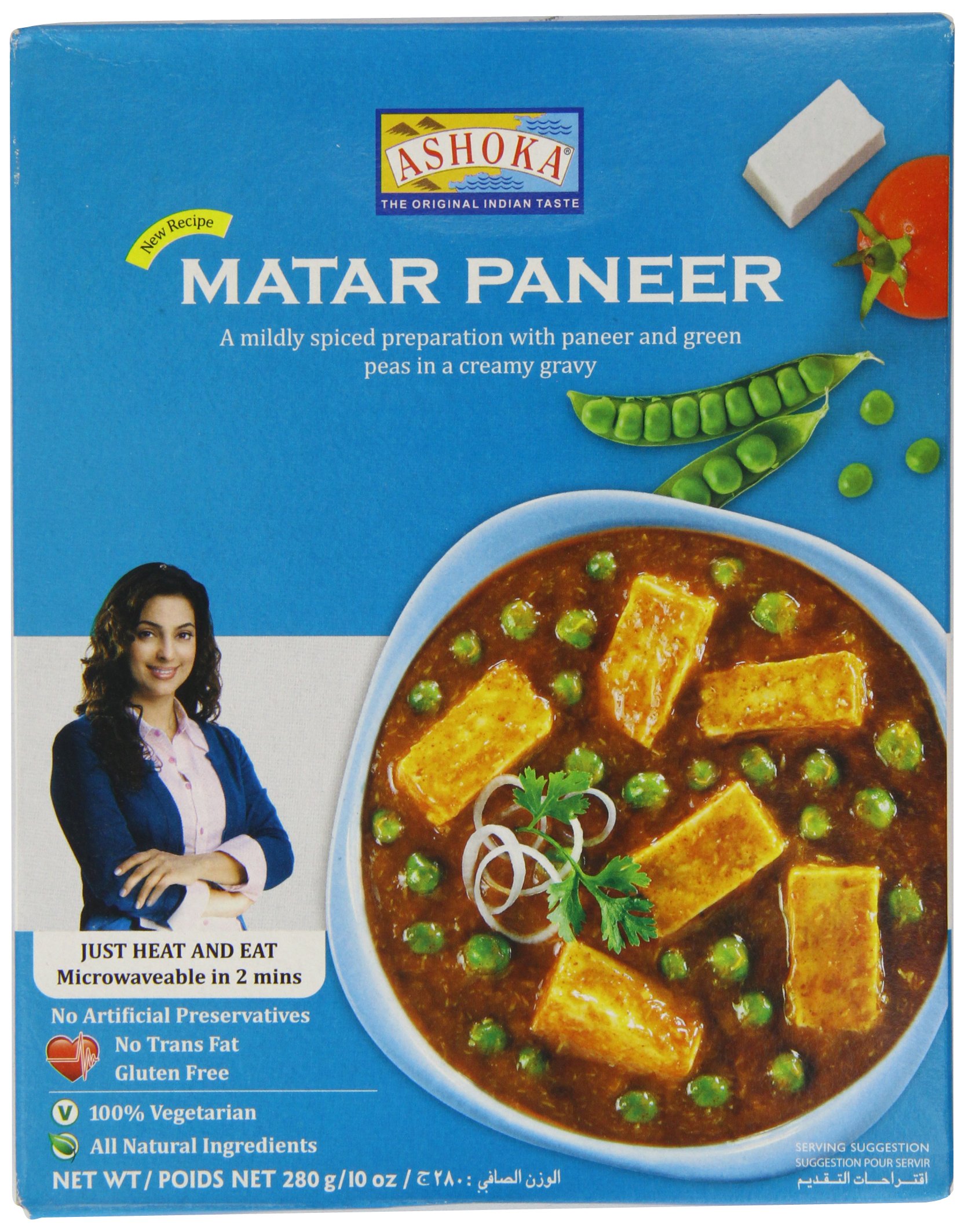 Ashoka Matar Paneer 280 g (Pack of 10)