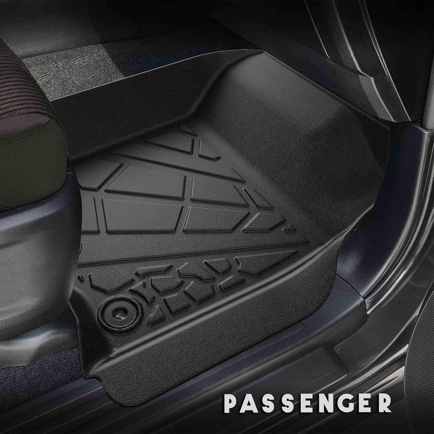 KARPAL Floor Mats Fit for Toyota 4Runner 2013-2024 5th Gen (Include TRD), Custom Fit All Weather TPE Floor Liners, 1st & 2nd Row & Cargo Liner & Backseat Mat, 4Runner Accessories (Not for 2025)