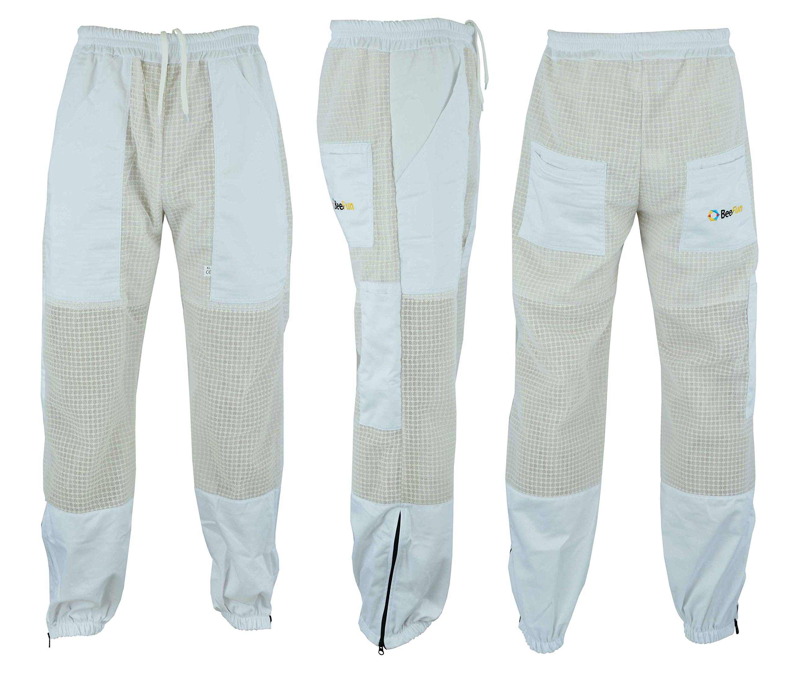 Imkerhose AirFree weiß - BeeFun®: XXXL