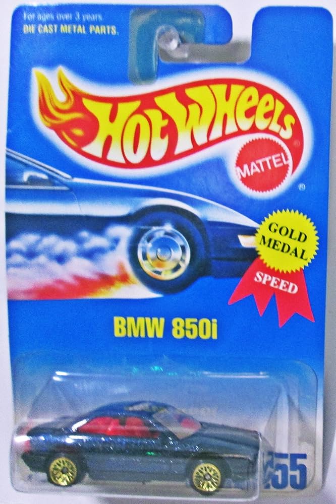 1/43 BMW 850i 8シリーズ 1991 ブルーメタリック Amazon.com: Hot Wheels BMW 850i 1991 Metal Flake Dark Blue with