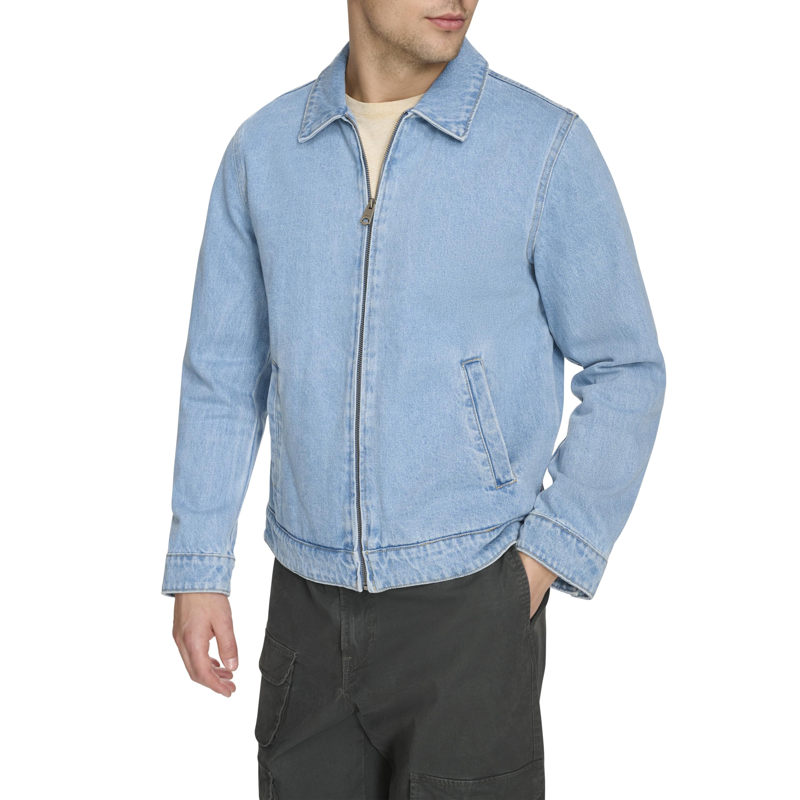 Levi's Men's Zip Front Denim Jacket Chaqueta Hombre