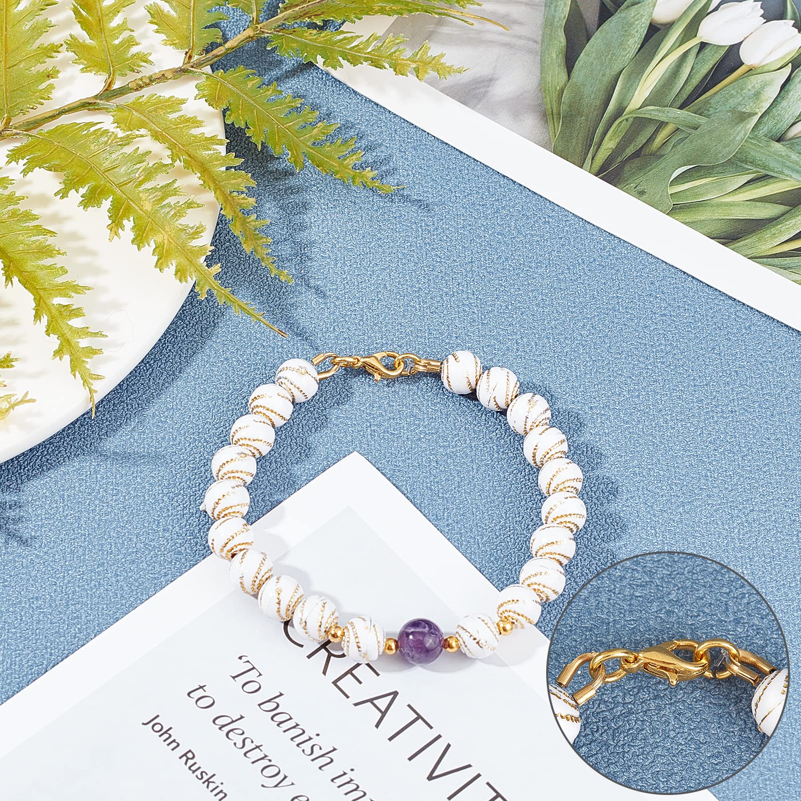 Amazon.co.jp: UNICRAFTALE 50個 5色 u字カン U字金具 アクセサリー