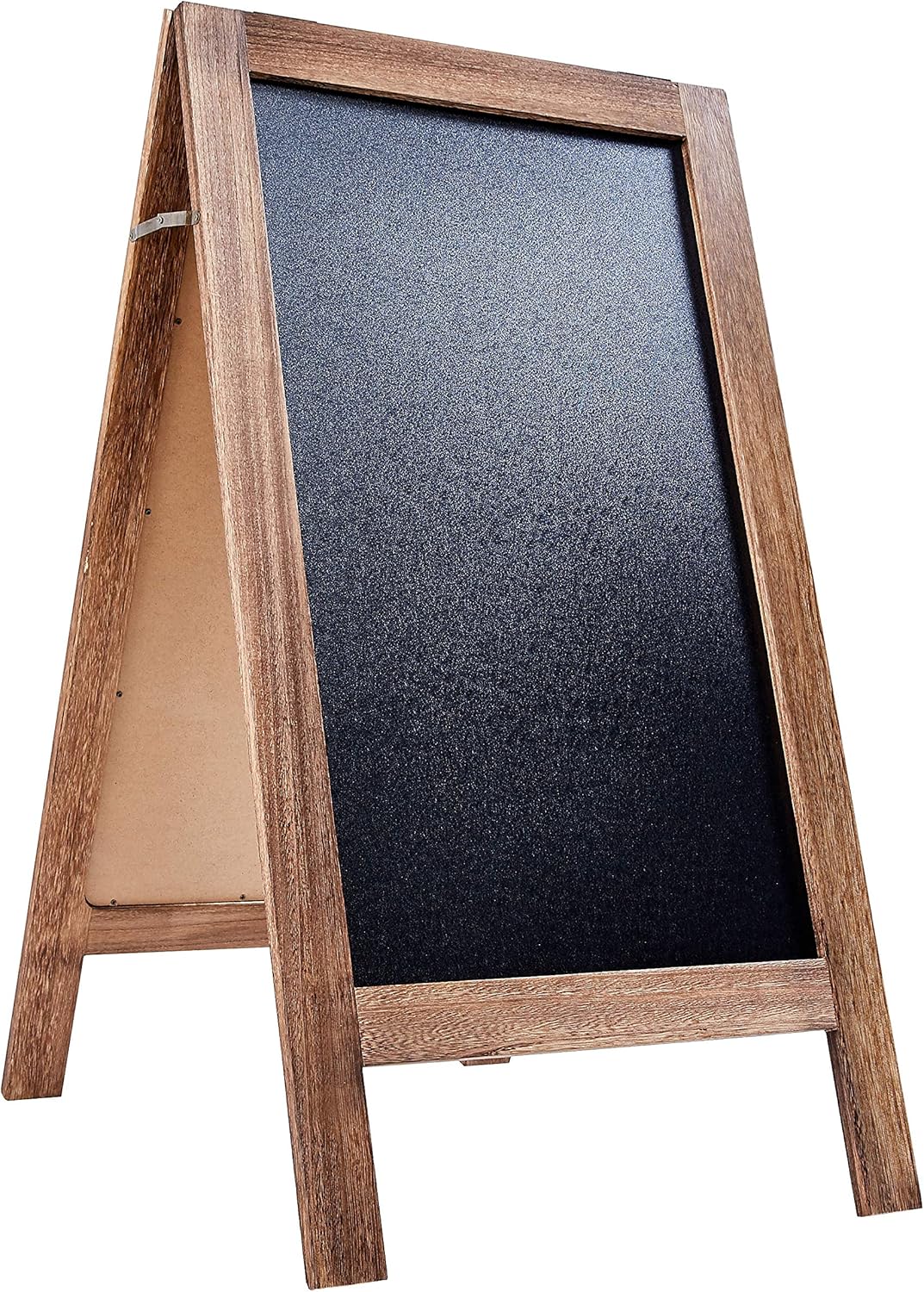 RHF Extra Large 40"x22" Chalkboard Sign, Handcrated A Framed Chalk Board Sign,Sandwich Black Board,Rustic Wedding Signs,Chalkboard Easel,Sidewalk Sign,Double Sided Message Board,Free Standing, Brown : Office Products