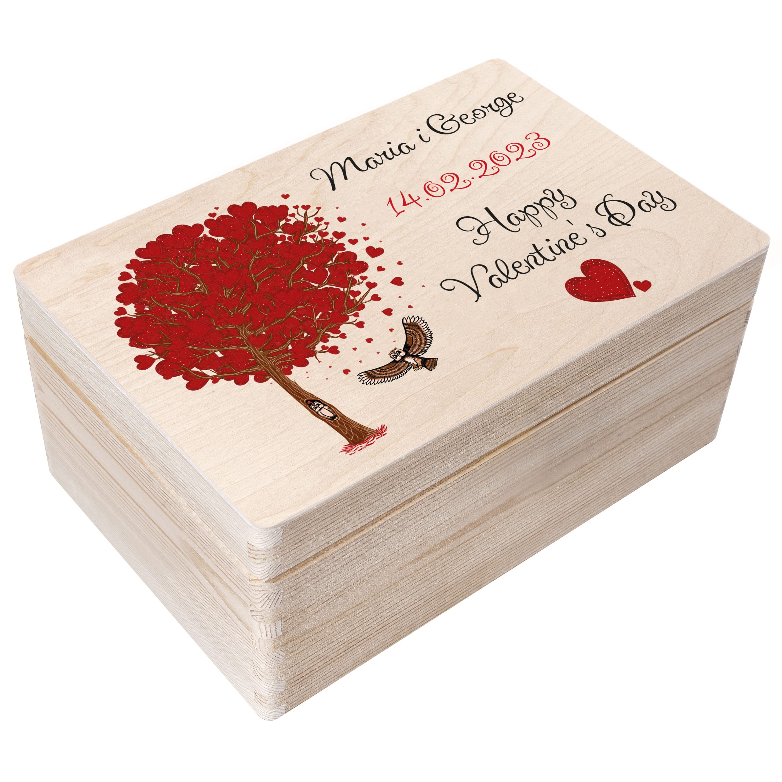 Cartello D'Amore In Legno Per San Valentino – Decorazione Da Tavolo Romantica, Lettera D'Amore Autoportante, Rosso E Bianco
