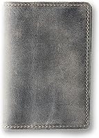 Vista 13 de PEGAI Personalized Leather Passport Holder Cover Wallet Travel Essentials 100% Soft Touch Rustic Travel Wallet Case, International Travel Must