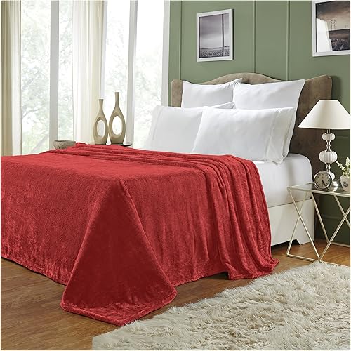 Miniatura 10 de SUPERIOR Mantas y mantas de forro polar suaves y sedosas de calidad para todas las estaciones, coral, tamaño King