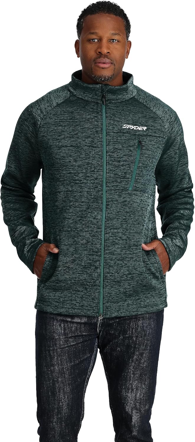 Spyder Men's Encore Fleece Jacket – Full Zip