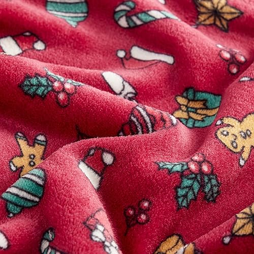 Miniatura 3 de DaysU Manta de franela de felpa Sherpa para niñas y niños, manta portátil reversible de microforro polar suave para cuna con estampado de animales