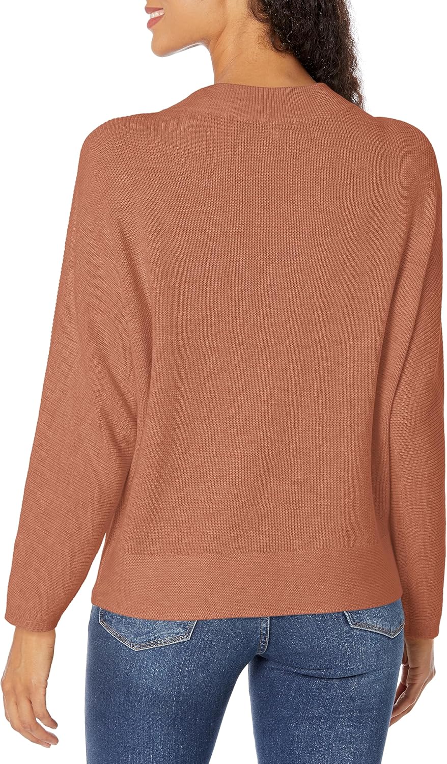 NIC+ZOE Women's Shaker Knit Mock Sweater