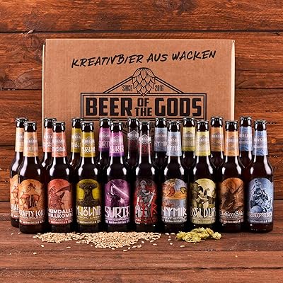 WACKEN BRAUEREI Craft Beer Box GÖTTERGABE – 20 x 0,33 l Sortenvielfalt