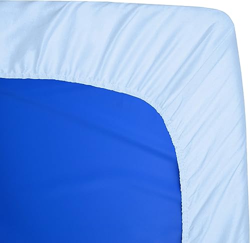 Miniatura 4 de American Baby Company Sábana bajera ajustable para siesta con esquinas elásticas de 24 x 48 x 4 pulgadas, sábana de microfibra suave y transpirable